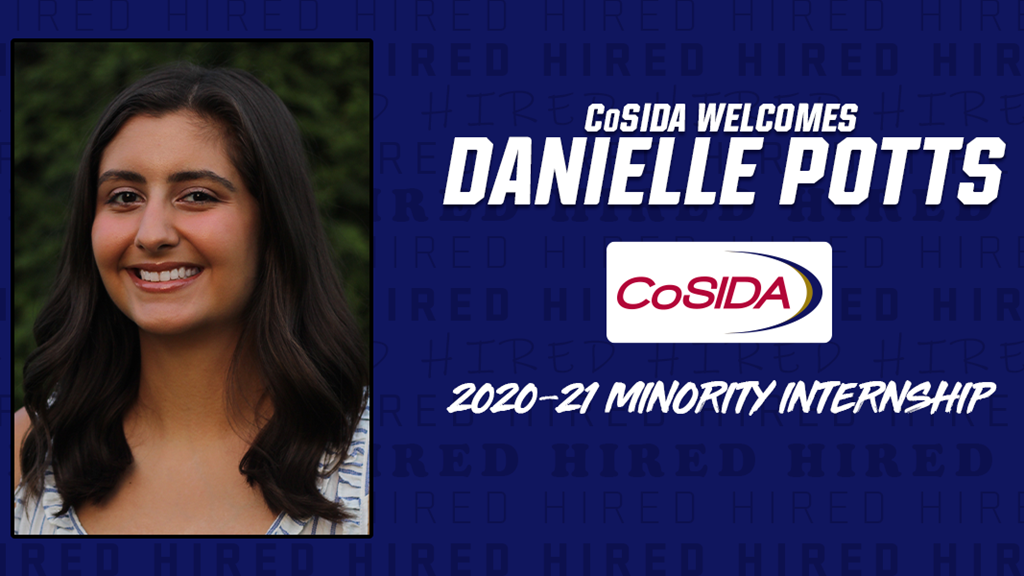 Danielle Potts Hired for CoSIDA’s First Minority Internship